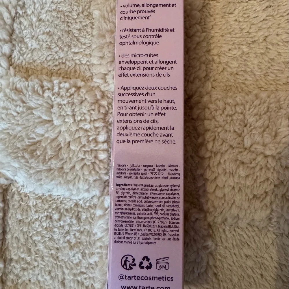 Tartelette Tubing Mascara in Electric Blue